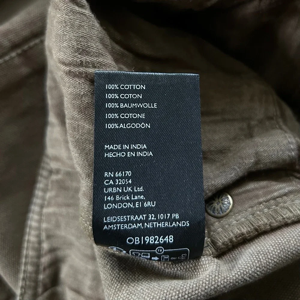 Free People Supersonic Slim Pant Breen 10 Workwear Utility Cargo Spring Y2K‎
